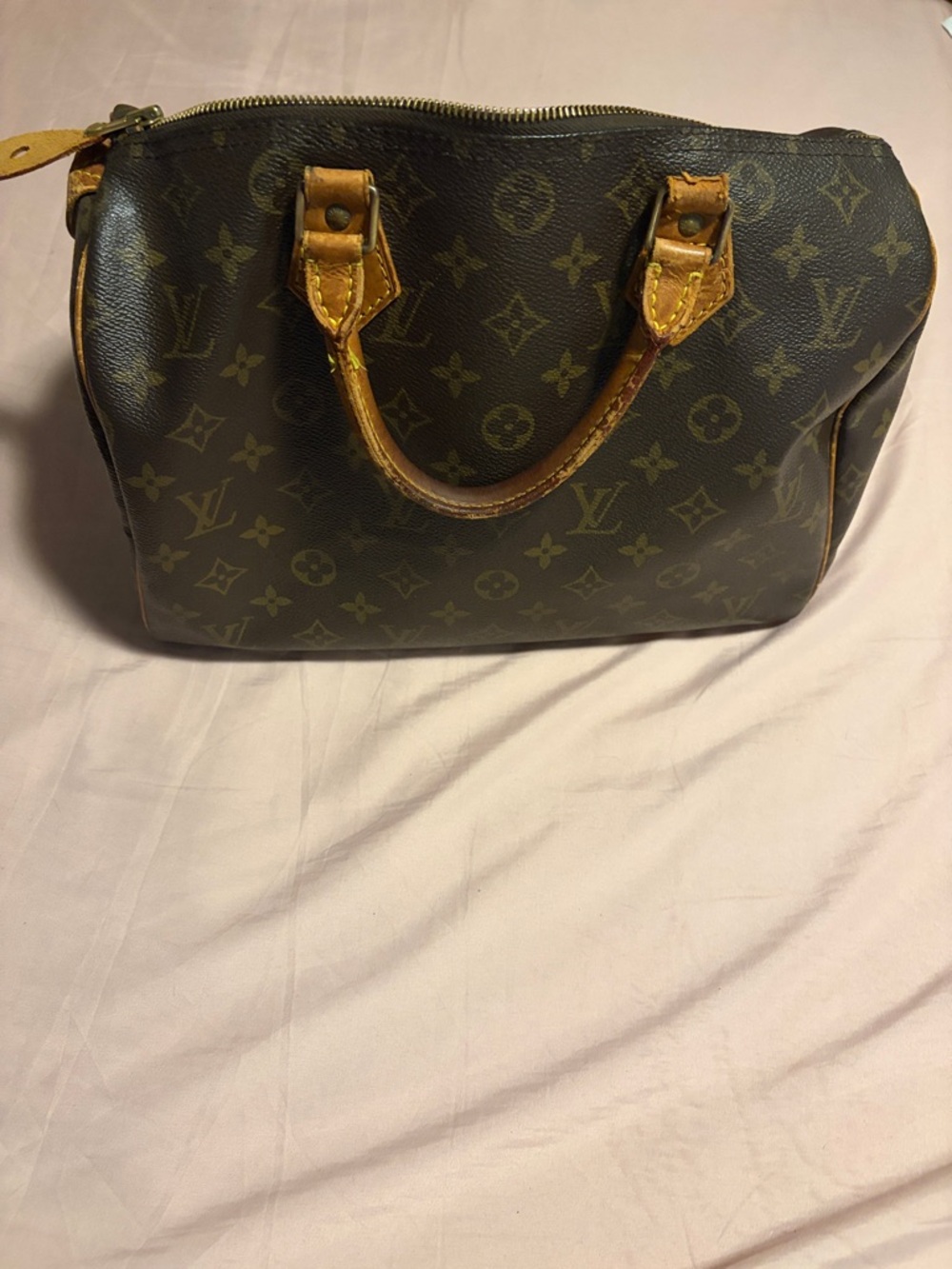Louis Vuitton Monogram Canvas Speedy 30 in Brown